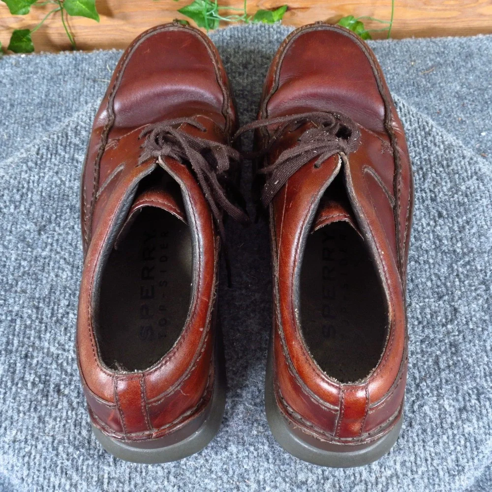 Sperry Top-Sider 0253336 Mens Oxford Shoes Size 11‎ M Casual Brown Leather
